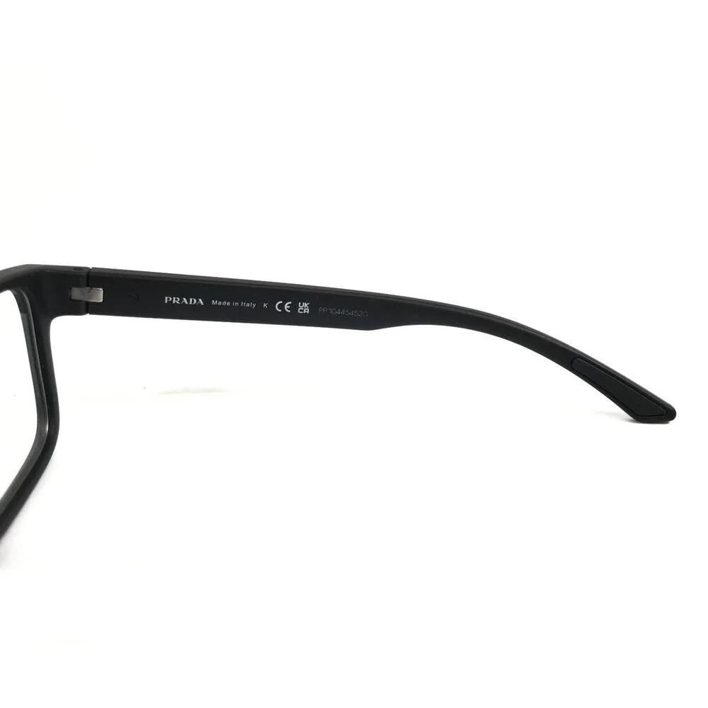 Prada Linea Rossa Eyeglasses Frames VPS01R-F DG0-1O1 Black Asian Fit 56-18-145